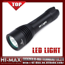 Hi-max H8 pequeño respaldo recargable Mini Linterna Led para buceo